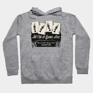 Vintage Buenos Aires Argentina Jazz Club Hoodie